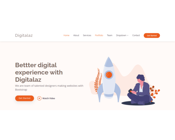 Digitalaz Bootstrap Template