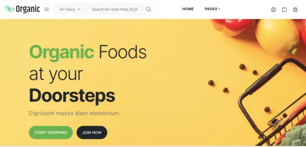 Grocery Store Website