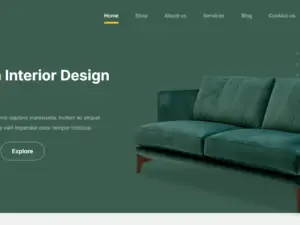eCommerce Furniture Website