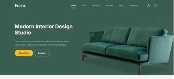 eCommerce Furniture Website